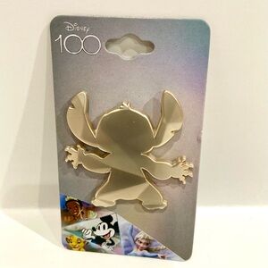 Official Disney Stitch Silhouette Pin Disney 100 BoxLunch New on Card